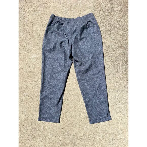 Old Navy Active Pants Women Size Medium Go-Dry Slim Charcoal Gray Elastic Waist - Picture 4 of 4